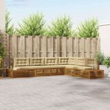  Set vanjskih sofa s jastukom 19 Komad Prirodna i bež | shoptok.hr