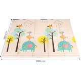 ECO TOYS edukativna podloga za igru sa dva lica, sklopiva sa torbom 200x180 ( ECOEVA023 ) | Eponuda.com