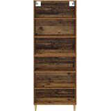  Highboard Staro drvo 69,5 x 32,5 x 180 cm Konstruirano drvo | Eponuda.com