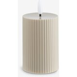  LED sveća Ø6xV9cm bež Cene