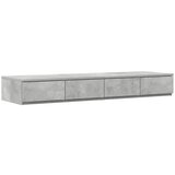  Ladice za krevet s ladicama Betonski sivi 120 x 36,5 x 16,5 cm | Eponuda.ba