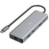 Hama USB Hub 9 porta /2 x HDMI/USB-A/USB-/ LAN/RJ-45 | Eponuda.com
