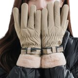 INF tople zimske rokavice na dotik khaki s, (21246598) | Shoptok.si