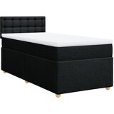  Box spring krevet s madracem crni 80 x 200 cm od tkanine | shoptok.hr