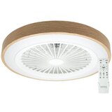 Mitea Lighting Ventilator boja drveta plafonski 20W sa svetlom LED CCT 25W sa daljinskim upravljačem MV5020-WD-2 | Eponuda.com