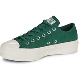 Converse Nizke superge CHUCK TAYLOR ALL STAR LIFT PLATFORM COLORFUL SUEDE Zelena | Shoptok.si