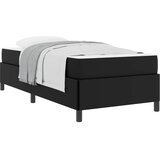  Krevetna konstrukcija s madracem Crna 80 x 200 cm tkanina | shoptok.hr