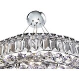Lesnina XXXL KRISTALNA VISEČA SVETILKA Vesuvius 70/130 cm E14 | Shoptok.si