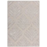 Flair Rugs Sivo-bež ročno tkana preproga iz mešanice volne 160x230 cm Sloane – | Shoptok.si