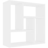  Zidna polica bijela 45,1 x 16 x 45,1 cm konstruirano drvo | shoptok.hr