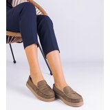 Gemre Green women's eco-suede loafers Sevilia | shoptok.hr