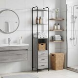  Kupaonski ormar Siva Sonoma 40 x 36 x 200,5 cm | shoptok.hr