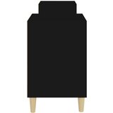 TV omarica črna 160x35x55 cm inženirski les, (20730679) | Shoptok.si