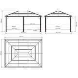  SOJAG - Paviljon »Meridien« ŠxVxD: 365x485x270cm | BRANDED IN THE USA | shoptok.hr