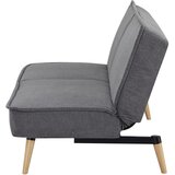 MID.YOU ZOFA S POSTELJNO FUNKCIJO, siva tekstil | Shoptok.si