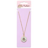 Pusheen Ogrlica - pizza, plavi emajl i pozlata | shoptok.hr