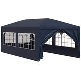 Šator za zabave 3 x 6 m plavi | shoptok.hr