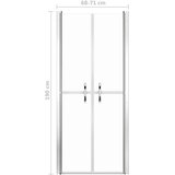  Vrata za tuš-kabinu prozirna ESG 71 x 190 cm | shoptok.hr
