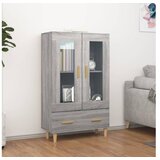  Visoka komoda boja hrasta sonome 70x31x115 cm konstruirano drvo | shoptok.hr