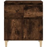  Komoda boja dimljenog hrasta 60 x 35 x 70 cm konstruirano drvo | shoptok.hr