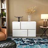 Woody Fashion Mares - White, Grey WhiteGrey Console
