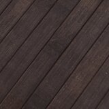  Okrugli tepih tamnosmeđi 80 cm bambus - Tamno smeđa 80 cm | shoptok.hr