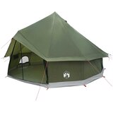 Tipi šator s krovom Maslinastozelena 300 x 300 x 200 cm | shoptok.hr