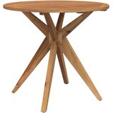  Vrtni stol okrugli Ø 85 x 75 cm od masivnog bagremovog drva | shoptok.hr