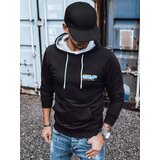 DStreet Bluza męska z nadrukiem czarna Cene