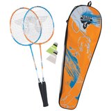 Talbot Torro Set 2 badminton loparjev, 2 badminton žogici 2 attacker badminton set Oranžna Cene