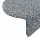  Samoljepljivi otirači za stepenice 10 kom svjetlosivi 56x17x3cm | shoptok.hr