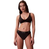 Calvin Klein Jeans Kopalke ločene HALTER BRALETTE LV00Q61207 Črna Cene