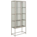 Actona Siva vitrina 77x186x35 cm Seaford – | shoptok.hr