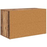 vidaXL Polica za cipele Staro drvo 75 x 35 x 45 cm Konstruirano drvo | shoptok.hr