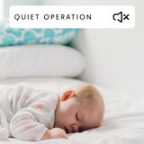 Mill INSTANT MAX LED mobilni konvektor sa zaslonom, 2200W, s bijelim čeličnim bočnim pločama | shoptok.hr