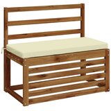  Jastučići za klupe - 2 dijela SOEST 2 kom. 100% poliester Krem - Krem 60 x 40 x 5 cm Poliester | shoptok.hr