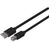 Unitek Y-C420GBK USB cable USB 2.0 3 m USB A USB B Black | shoptok.hr