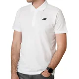 Muška polo majica Nos, Bela