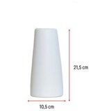 WALLXPERT vaza conical white | ePonuda.com