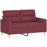 Maison Chic Dvosed kavč - Sofa - Kanape vinsko rdeč 120 cm blago, (21727292) | Shoptok.si