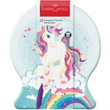  ŠKOLSKI 33BOJE U METALNOJ KUTIJI CONNECTOR UNICORN FABER CASTELL 155544 | Shoptok.si