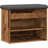  Klupa za cipele staro drvo 62x32x50 cm konstruirano drvo | shoptok.hr