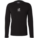Armani Exchange Majica crna / bijela | shoptok.hr