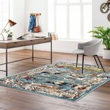 Conceptum Hypnose Kece-Fr13 Plavi Tepih (80 x 200 cm) | Eponuda.com