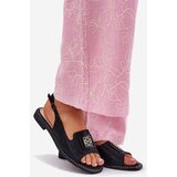 S. BARSKI Elegant Women's Sandals On Flat Heel With Decoration S.Barski | Shoptok.si