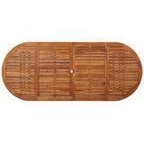  Vrtni blagovaonski stol 220 x 90 x 75 cm masivno bagremovo drvo | Eponuda.com
