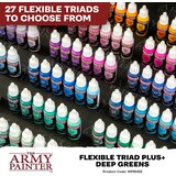 The Army Painter Warpaints Fanatic: Deep Green Flexible Triad PLUS+ Cene