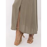 Fresh Made Skirt-D73761M50222A-khaki | Shoptok.si