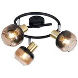  Prezent 27515 - Spot svetiljka PEGAS 3xE14/40W/230V crna/zadimljena | Eponuda.com
