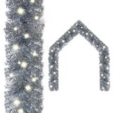  Božićna girlanda s LED svjetlima 10 m srebrna | shoptok.hr